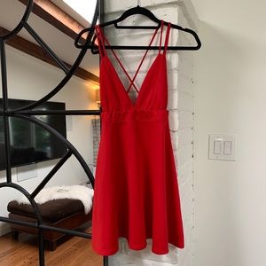 Red Mini Dress